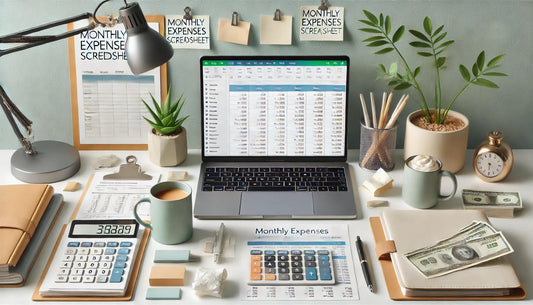 monthly expenses spreadsheet