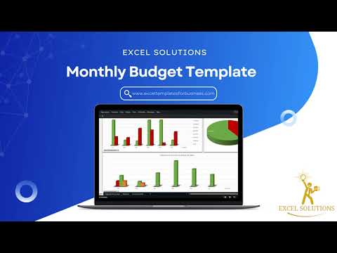 monthly budget - personal budget excel  template